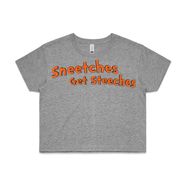 Sneech Womens Crop Thumbnail